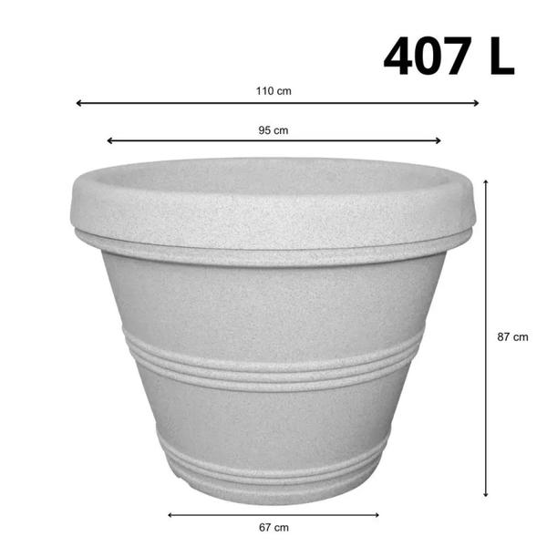 Imagem de Vaso Borda Dupla 11 Japi Terracota