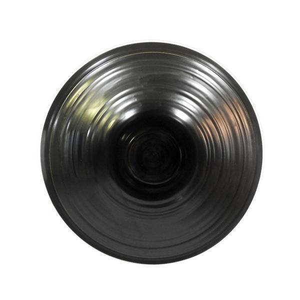 Imagem de Vaso Bowl Ceramica Branca Interior Preto Decoração Luxo