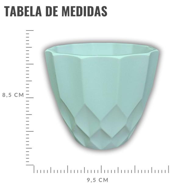 Imagem de Vaso Cachepô De Plástico - 9,5cm x 8,5cm