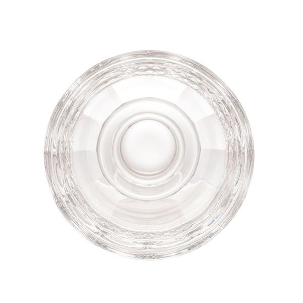 Imagem de Vaso Cachepot de Cristal Diamante Transparente 10cm Lyor