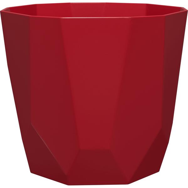 Imagem de VASO CACHEPOT DIAMANTE 16x15cm VERMELHO WEST GARDEN