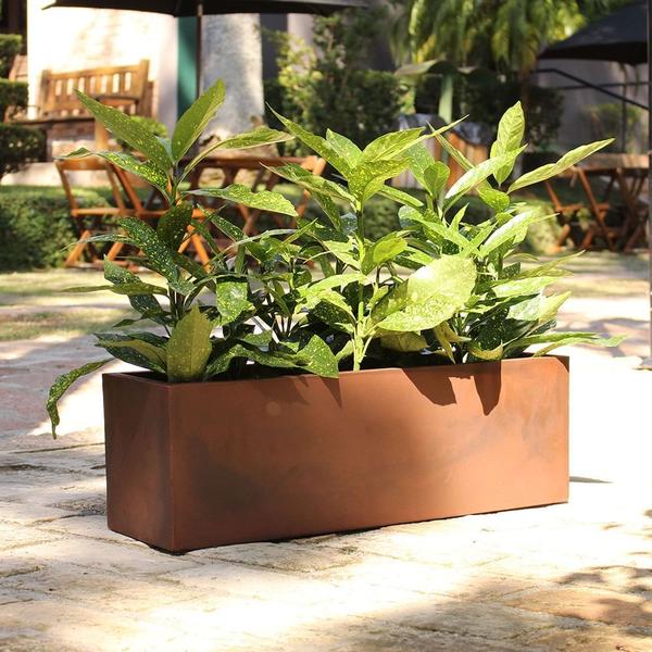 Imagem de Vaso Cachepot Floreira Flat Plantas 67  - Japi