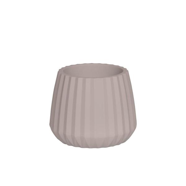 Imagem de Vaso Cachepot Wave 19cm Branco Antigo