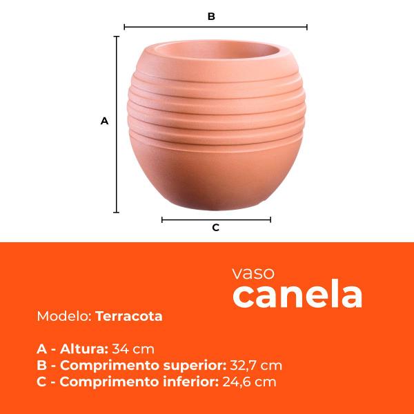 Imagem de Vaso Canela Terracota 34 Terrano