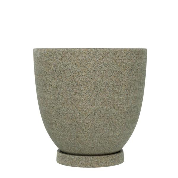 Imagem de Vaso Cônico 40x45cm Polietileno sem Prato Fibrarte Lux Telhas