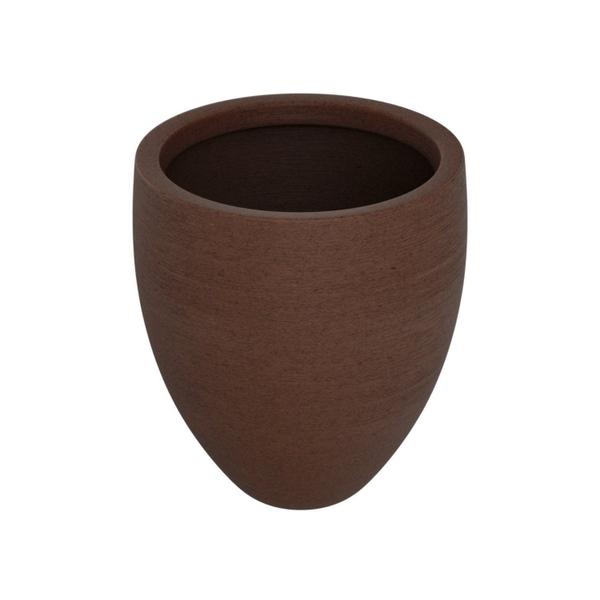 Imagem de Vaso Cônico 50x50cm Polietileno sem Prato Fibrarte Lux Telhas