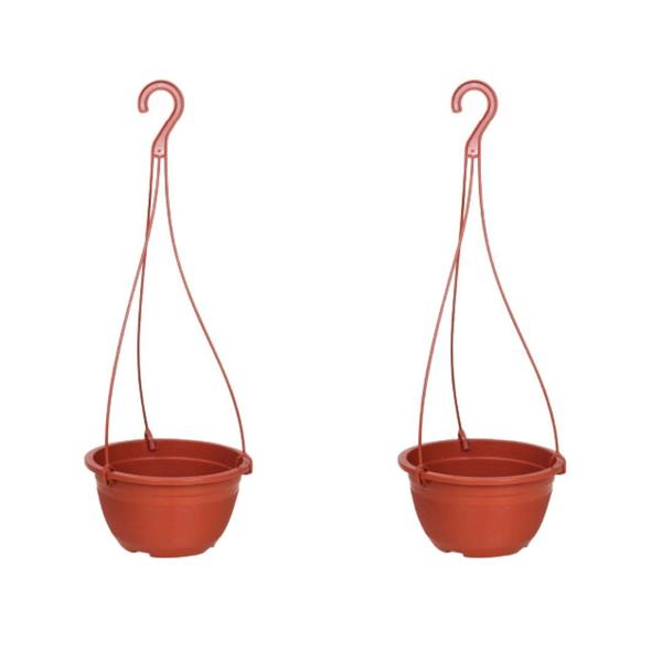 Imagem de Vaso Cuia 17 para jardim 1250ml decoração com Alça Plantas