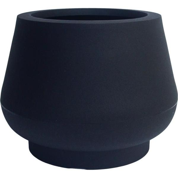 Imagem de Vaso Cumbuca Bojuda Vasap Design G 29L Preto