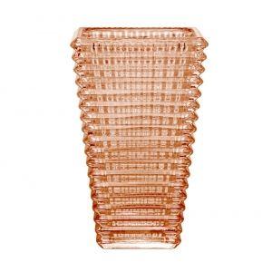 Vaso de Cristal Maya Âmbar Metalizado 13,5Cm X 10Cm X 22,5Cm - wolff Imagem de Vaso de Cristal Maya Âmbar Metalizado 13,5Cm X 10Cm X 22,5Cm