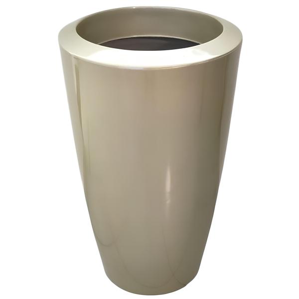 Imagem de Vaso De Planta Grande Polietileno Brilho 65 Cm De Altura