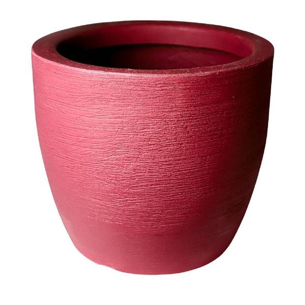 Imagem de Vaso de Planta Jateado 6L - Capacidade Ideal para Cultivo de Plantas, 19cm de Altura e 23cm de Diâmetro