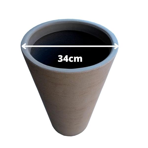 Imagem de Vaso de Planta Para Sala Quintal Varanda Coluna Dubai Grande