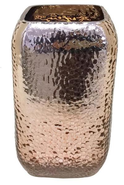 Imagem de Vaso De Vidro Rose Gold 14X25 Cm