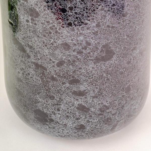 Imagem de Vaso Decorativo Alto Preto Marmorizado 48X16X16Cm Decoração