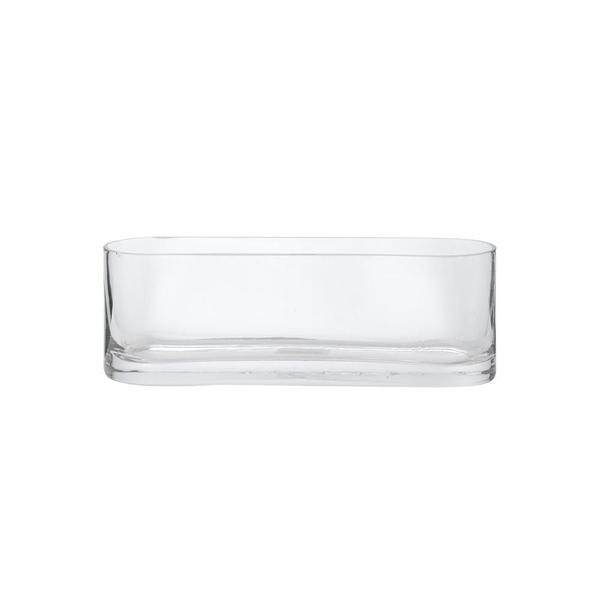 Imagem de VASO DECORATIVO EM VIDRO TRANSPARENTE - 30cm