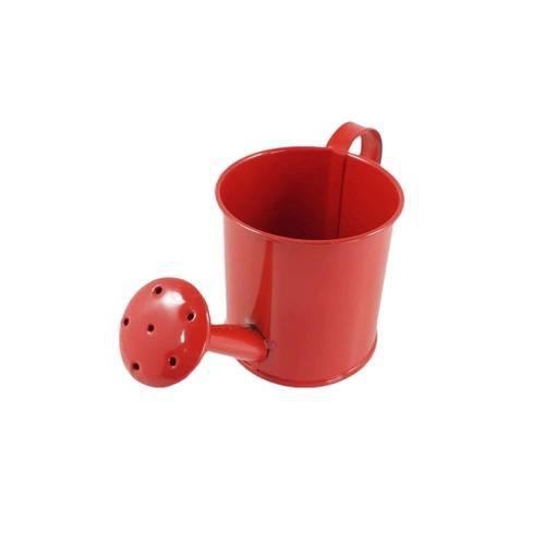 Imagem de Vaso Decorativo Mini Regador Metal Vermelho