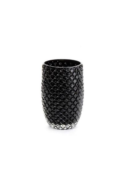 Imagem de Vaso Em Cristal Murano Preto - São Marcos 29cm