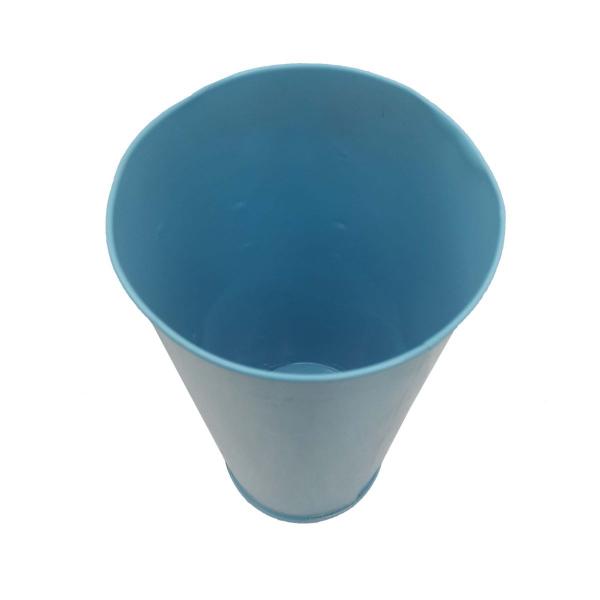 Imagem de Vaso Enfeite Jardim Quintal Varanda Borboleta Flor De Ferro Azul (SYBO-G7)