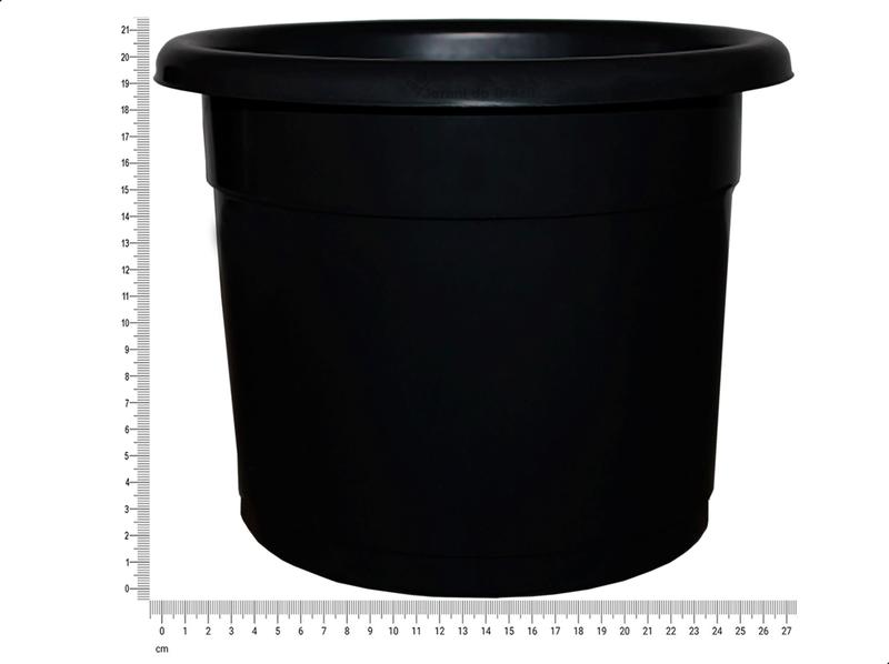 Imagem de Vaso flor Premium Cachepot Plantas Plastico N26 - Preto