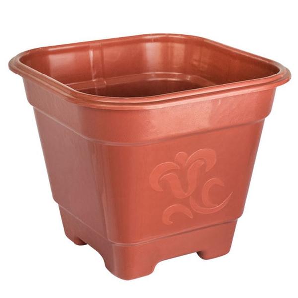 Imagem de Vaso Grande Quadrado 25L Para Flores E Plantas Frutíferas