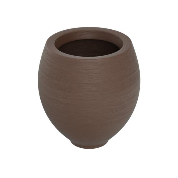 Imagem de Vaso Oval 62x45cm Polietileno sem Prato Fibrarte