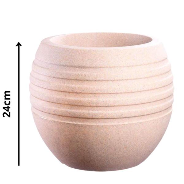 Imagem de Vaso para Plantas 24 cm Canela Bege - Afort