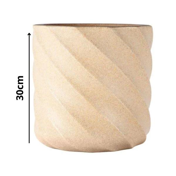 Imagem de Vaso Para Plantas Maragogi 30cm Bege  - Afort