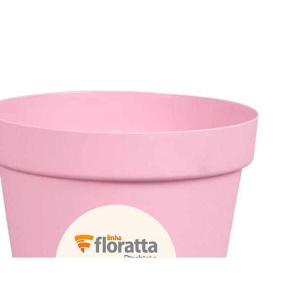 Imagem de Vaso Pl.Redondo N26 Floratta Rosa