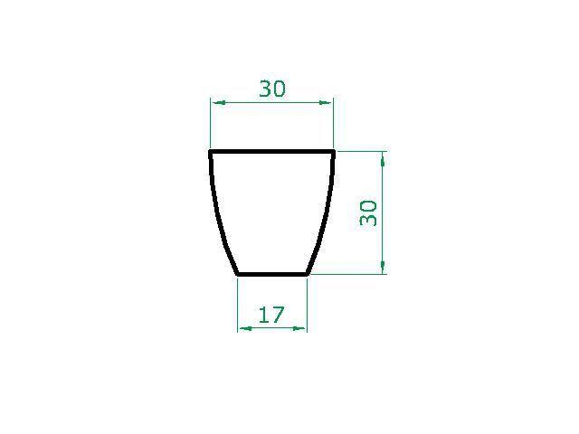 Imagem de Vaso Planta 30x30 Moderno Trapézio Polietileno