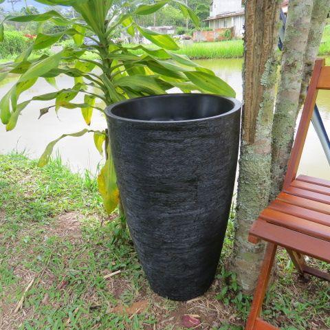 Imagem de Vaso Planta 65x40 Oval Moderno Polietileno