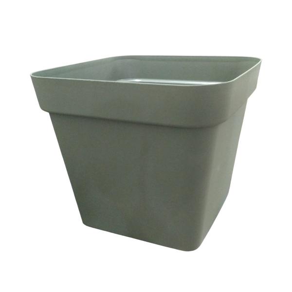 Imagem de Vaso Quadrado Florata Verde 21,5 Litros - 33cm x 33cm