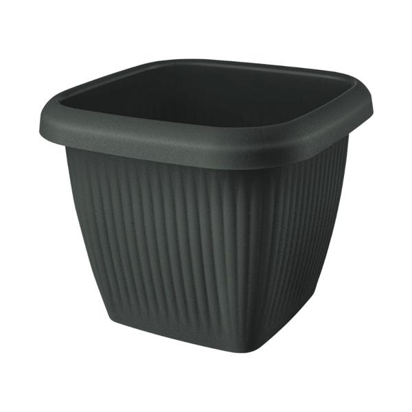 Imagem de Vaso Quadrado Para Plantas Flores Decoração Casa Jardim 9,6L