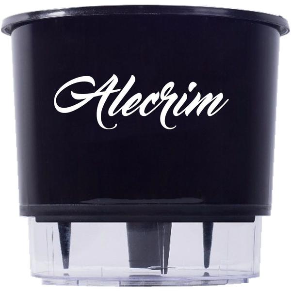 Imagem de Vaso Raiz Autoirrigável N3 16x14 Preto Alecrim Gourmet