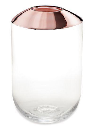 Imagem de Vaso Rose Gold em Vidro 9374 Mart