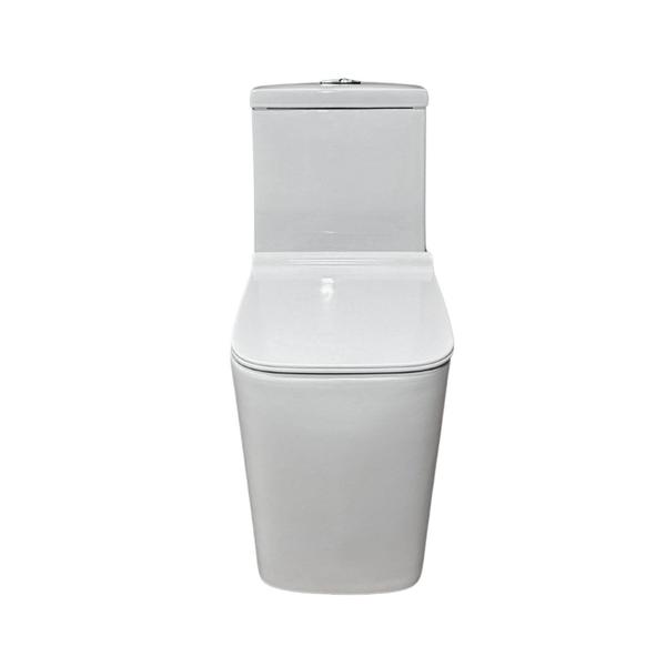 Imagem de Vaso Sanitário Caixa Acoplada Quadrado Branco