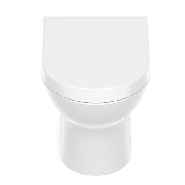 Vaso Sanitário Convencional com Assento Queda Amortecida Nexo Roca Imagem de Vaso Sanitário Convencional com Assento Queda Amortecida Nexo Roca