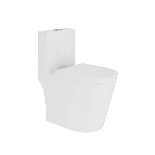 Vaso Sanitário Monobloco Completo - Caixa Acoplada Privada modelo Acies Tubrax Vaso Sanitário Monobloco Completo - Caixa Acoplada Privada modelo Acies Tubrax