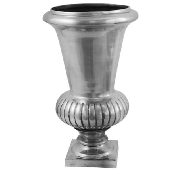 Imagem de Vaso Todo Aluminio Classico com Base Impecavel Luxo