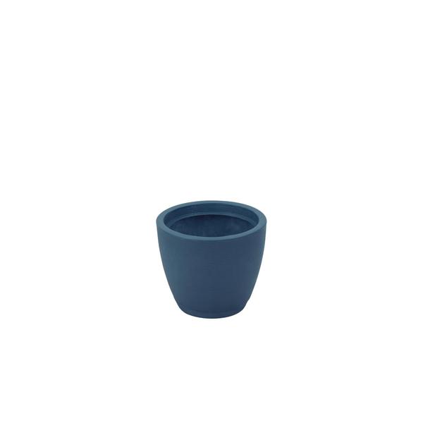 Imagem de Vaso Tramontina Asteca Polietileno Azul Turquesa Prato 24cm