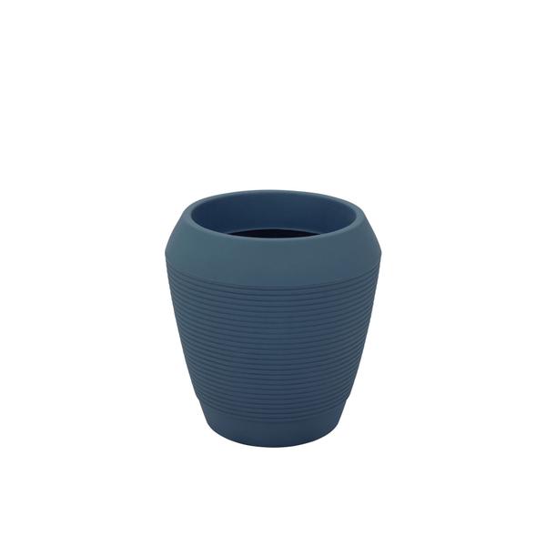 Imagem de Vaso Tramontina Egípcio Polietileno Azul Turquesa 45cm