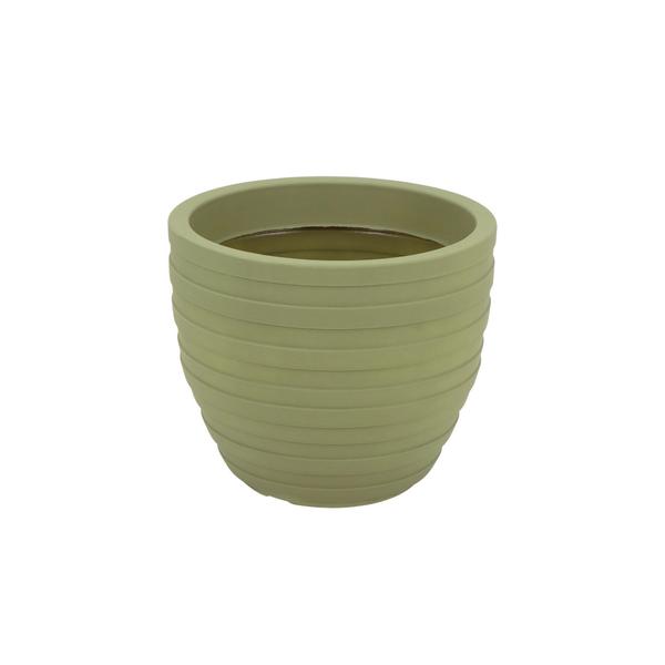 Imagem de Vaso Tramontina Inca Polietileno Verde Oliva 45cm