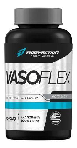 Imagem de Vasoflex Extreme Arginina 3000mg Vasodilatador Bodyaction