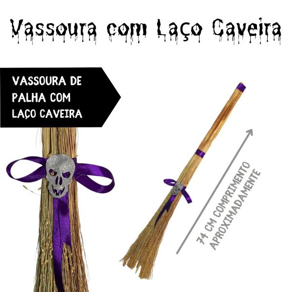 Imagem de Vassoura Halloween Dia das Bruxas para Fantasia Infantil