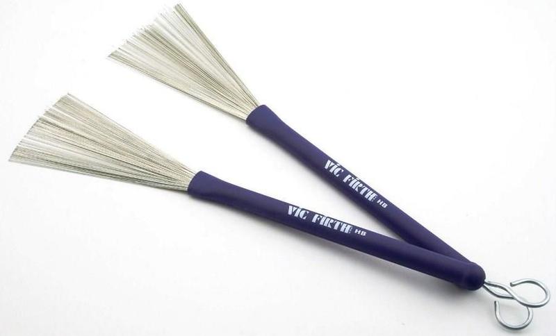 Imagem de Vassourinha Vic Firth Heritage Brush Light com Cerdas Retráteis (6088)