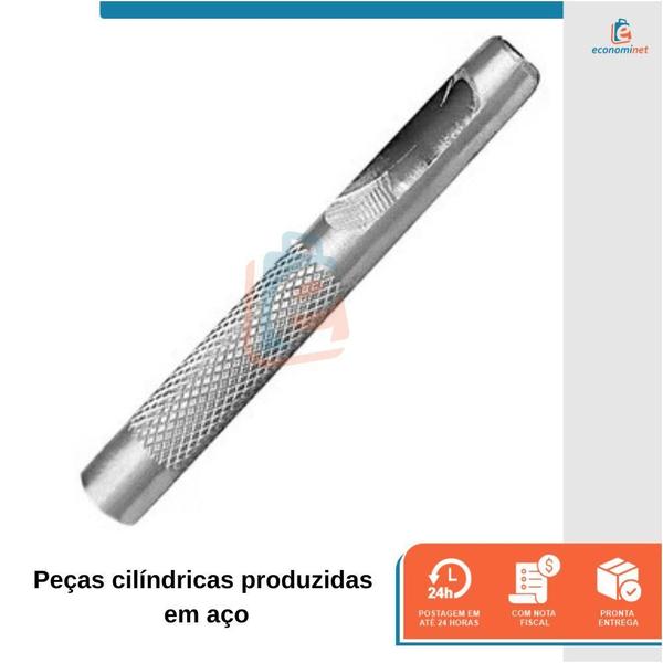 Imagem de Vazador Furador Perfurador 10mm para Couro Eva Lonas Cinto Borracha Papelão