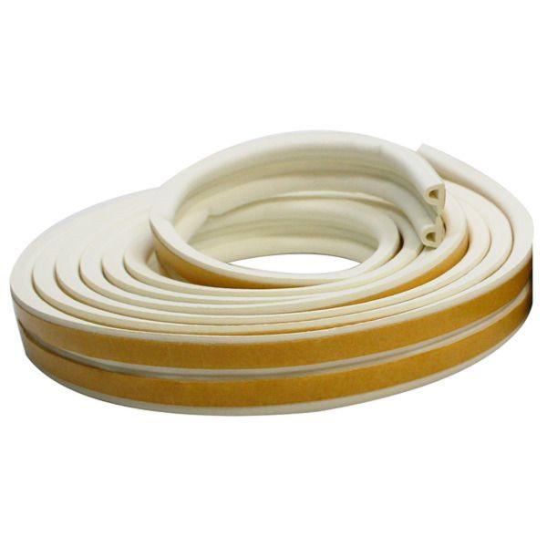 Veda Fresta Adesivo Modelo D Branco 6m Ferragens Paulista - Stamaco Imagem de Veda Fresta Adesivo Modelo D Branco 6m Ferragens Paulista