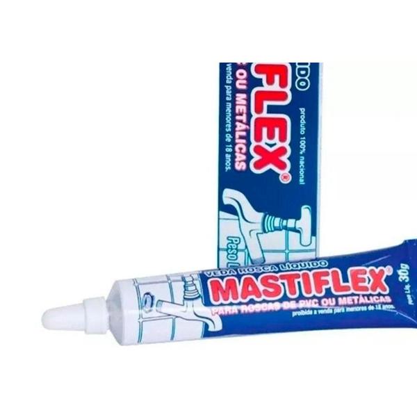 Imagem de Veda Rosca Liquido Mastiflex 30Gr