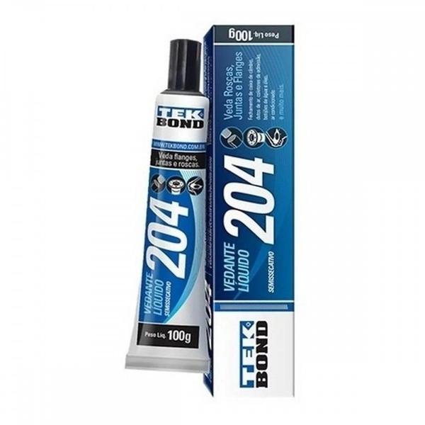 Veda Rosca Liquido Tekbond 100Gr - RCD Imagem de Veda Rosca Liquido Tekbond 100Gr