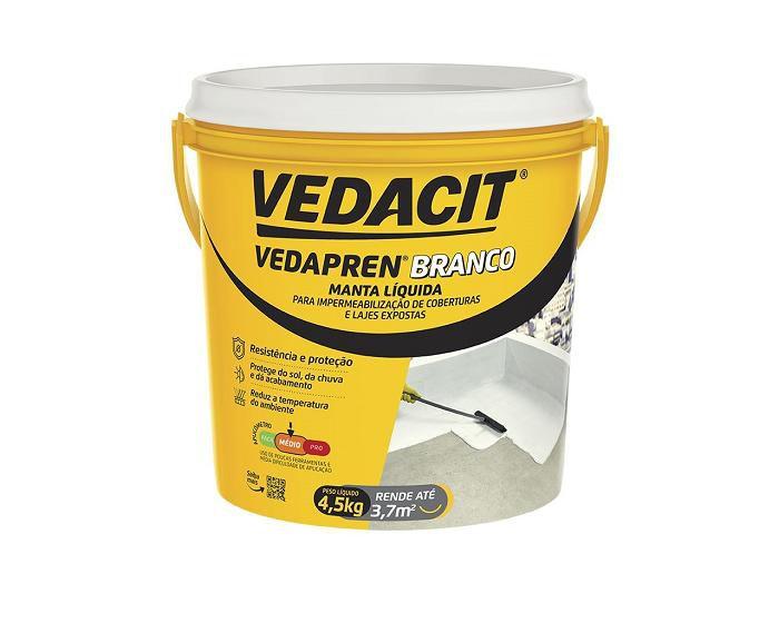 Imagem de Vedapren Laje Vedacit Branco 4.5lt