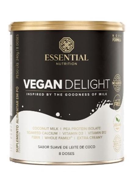 Imagem de Vegan Delight 100% Vegetal Essential Nutrition 240g